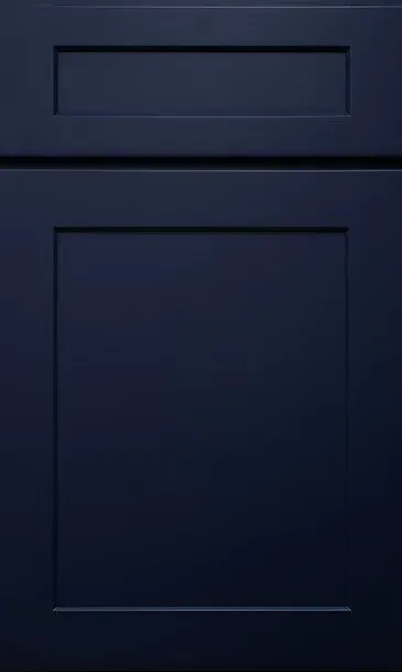 Liberty Shaker Blue cabinet door sample, manufacturer photo