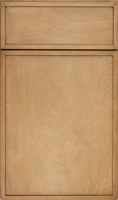 Slim Shaker Karamel cabinet door sample, manufacturer photo