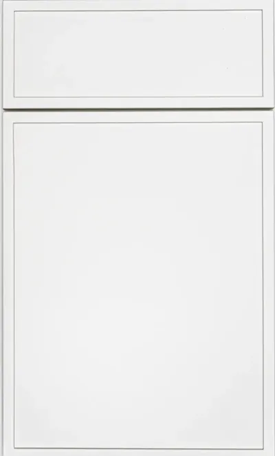 Slim Shaker Oatmeal cabinet door sample, manufacturer photo
